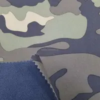 Camo stampa softshell tessuto per abbigliamento outdoor