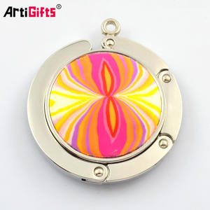 Werbe Falt tasche Geldbörse Haken Handtasche Kleiderbügel halter - Product Image 6