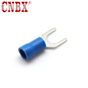 Garfo de crimpagem tipo sv cnbx 15mm, terminal isolado