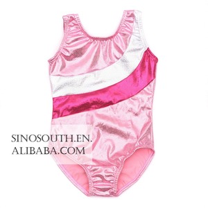 2017 une pièce étincelle danse <span class=keywords><strong>gymnastique</strong></span> justaucorps vêtements de sport pour petite fille - Product Image 5