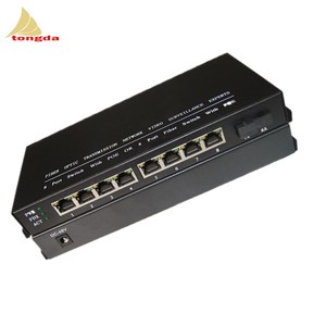 8 + 1 Cổng POE Fast Ethernet Fiber Switch Cung Cấp Năng Lượng Camera An Ninh CCTV - Product Image 2