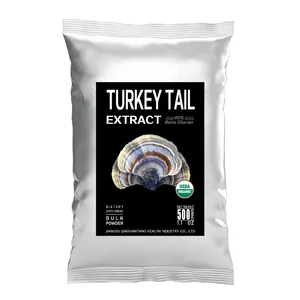 Organic Beta-glucan 40% Coriolus Versicolor Extract Turkey Tail Mushroom Extract Powder