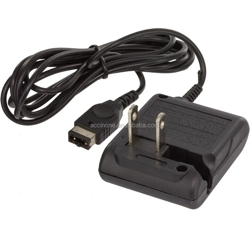 Kabel Pengisi Daya Dinding Perjalanan Rumah Steker US EU UK untuk Nintendo DS NDS Gameboy Advance GBA SP Adaptor AC