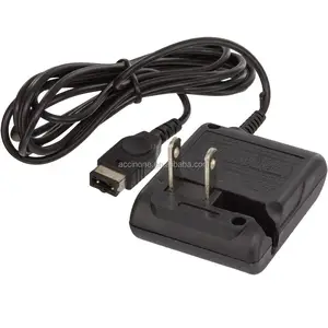 Cabo de alimentação de parede para viagem, plugue modelo us eu/uk, carregador de parede para nintendo ds, gameboy advance gba sp, adaptador ac