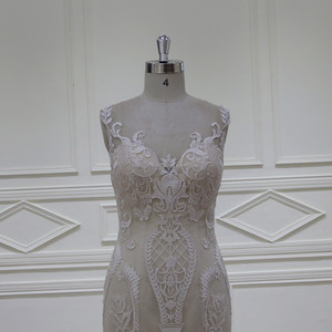 XF1118 sans manches poisson coupé robe designer saris images robe de <span class=keywords><strong>mariée</strong></span> haute qualité 2016 - Product Image 2