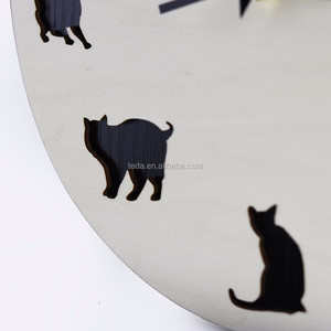 <span class=keywords><strong>Orologio</strong></span> da Parete per <span class=keywords><strong>Cucina</strong></span> in <span class=keywords><strong>Legno</strong></span> Tagliato al Laser - Product Image 4