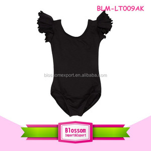 Formazione Dancewear Ragazze Leotard di Balletto del capretto Vestiti Del Bambino All'ingrosso <span class=keywords><strong>Ginnastica</strong></span> Body Con Tulle Ruffle Maniche Svolazzano - Product Image 3