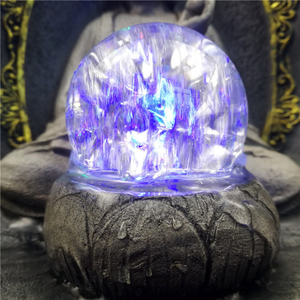 Statue de bouddha créative fontaine résine <span class=keywords><strong>Zen</strong></span> transport décoration pour <span class=keywords><strong>bureau</strong></span> à domicile salon ouverture cadeau bouddhisme <span class=keywords><strong>Feng</strong></span> <span class=keywords><strong>Shui</strong></span> - Product Image 6