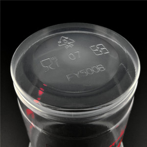 Taza medidora de plástico pp, vaso desechable personalizado con diseño de logotipo personalizado, precio competitivo, 16oz, 500ml - Product Image 3