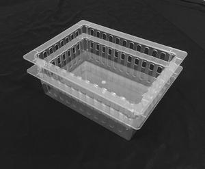 소형 플라스틱 보관 용기 트레이 L16xW12xH4 (여러 구획 서비스 트레이 포함) - Product Image 5