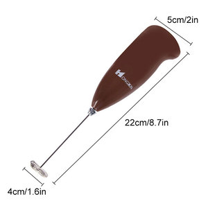 Frullino Elettrico Mini in Metallo per Latte, Caffè, Succhi - Certificato CE/EU, Sbattitore e Montalatte - Product Image 3