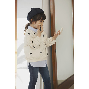 Nuovo Premio Per Bambini di Disegno Coreano No Brand Nome Punteggiato Con Cappuccio Senza Tasche - Product Image 4