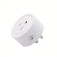 UNS Smart Mini Buchse Stecker WiFi Drahtlose Fernbedienung Buchse Adapter mit Timer auf und off Kompatibel mit Alexa Google Hause stimme