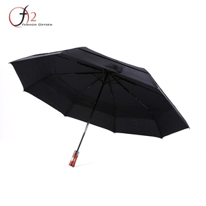 Belle conception impression personnalisée prime populaire de golf fois parapluie - Product Image 2