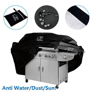 Impermeable barbacoa de <span class=keywords><strong>Gas</strong></span> parrilla cubierta quemador a prueba de polvo UV proteger grande al aire libre de la cubierta de la barbacoa - Product Image 2