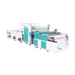 High Quality Automatic Toilet Paper Slitting Rewinding Machine und Perforating Machine