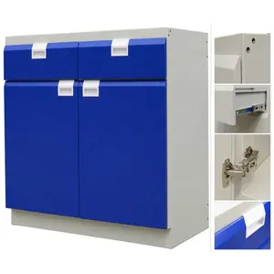 Laboratory Acid Storage Tank Metal Cabinet Under Countertop