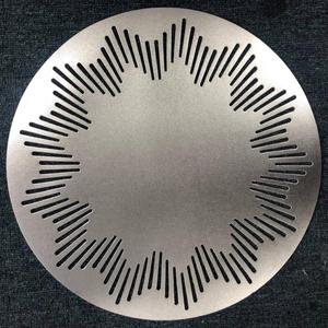 Tovaglietta rotonda in Pvc per festa di natale lavabile di lusso con taglio cavo all'ingrosso Tabletex - Product Image 2