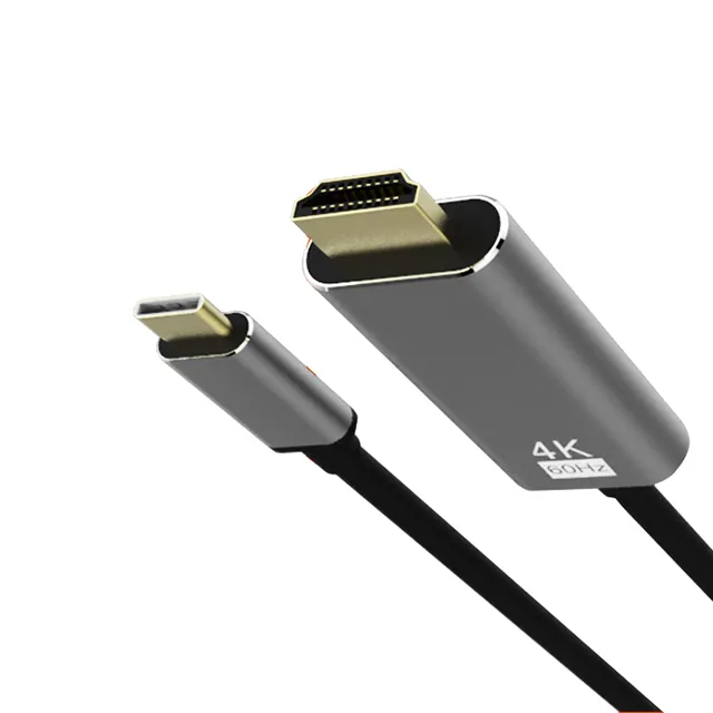 14years factory free sample custom logo USB Type C to HDMI Cable USB-C to HDMI