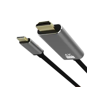 14 Jahre fabrik freie Probe benutzer definiertes Logo USB Typ C zu HDMI Kabel USB-C zu HDMI
