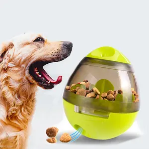 Миска для медленного питания для домашних животных, Интерактивная игрушка-неваляшка с помпой для еды, для собак и щенков