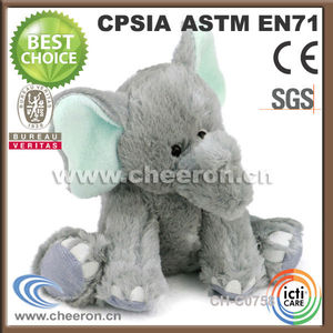 por lo menos <span class=keywords><strong>un</strong></span> mínimo de alta calidad de peluche de felpa juguetes del <span class=keywords><strong>elefante</strong></span> - Product Image 1