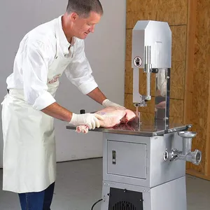 JG-250 electric comercial bone saw machine/chicken cutting machine /frozen meat cutting machine