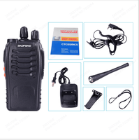 Drop Shipping Baofeng BF-888S Harga Terendah Walkie Talkie Jarak Jauh 888S Radio Dual Band VHF UHF