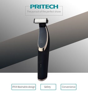 PRITECH-<span class=keywords><strong>Afeitadora</strong></span> eléctrica de una <span class=keywords><strong>hoja</strong></span> para hombre, recargable, resistente al agua, gran oferta - Product Image 6