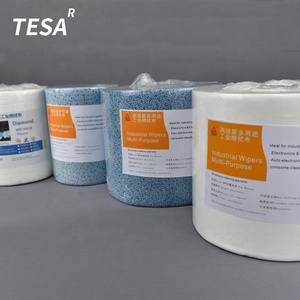 Hızlı emilim sıvıların Meltblown Nonwoven kumaş endüstriyel temizlik Jumbo rulo silecek
