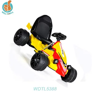 WDTL5388电动毛绒步行卡丁车玩具双胞胎成人卡丁车