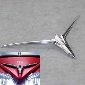 Couvercle décoratif de capot avant de moto pour HONDA <span class=keywords><strong>GL1800</strong></span> & F6B <span class=keywords><strong>2012</strong></span> 2013 2014 2015 2016 2017 Plastique ABS Chrome - Product Image 1