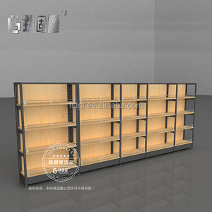 Grill de supermarché en <span class=keywords><strong>bois</strong></span>, étagère en <span class=keywords><strong>bois</strong></span>, prix d'usine - Product Image 2