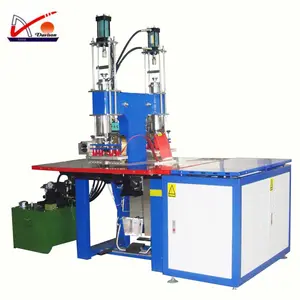 8 KW double head high frequency plastic welder with oil press