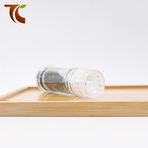 Bouteille en verre clair avec clair jetable top <span class=keywords><strong>moulin</strong></span> - Product Image 2
