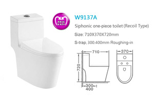 Publique chinoise <span class=keywords><strong>commode</strong></span> salle de bain une pièce wc cuvette - Product Image 4