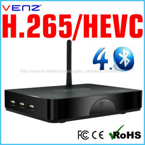 Stream TV en vivo en todo el mundo de forma gratuita Amlogic S805 cuádruple núcleo cuadro de tv android soporta H.265 HEVC 1080P - Product Image 1