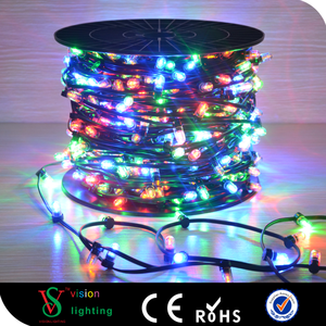 Giáng Sinh Led Chuỗi Ánh Sáng Cây Màu Tím Dây Đồng Trang Trí Ngoài Trời LED Clip Ánh Sáng - Product Image 5