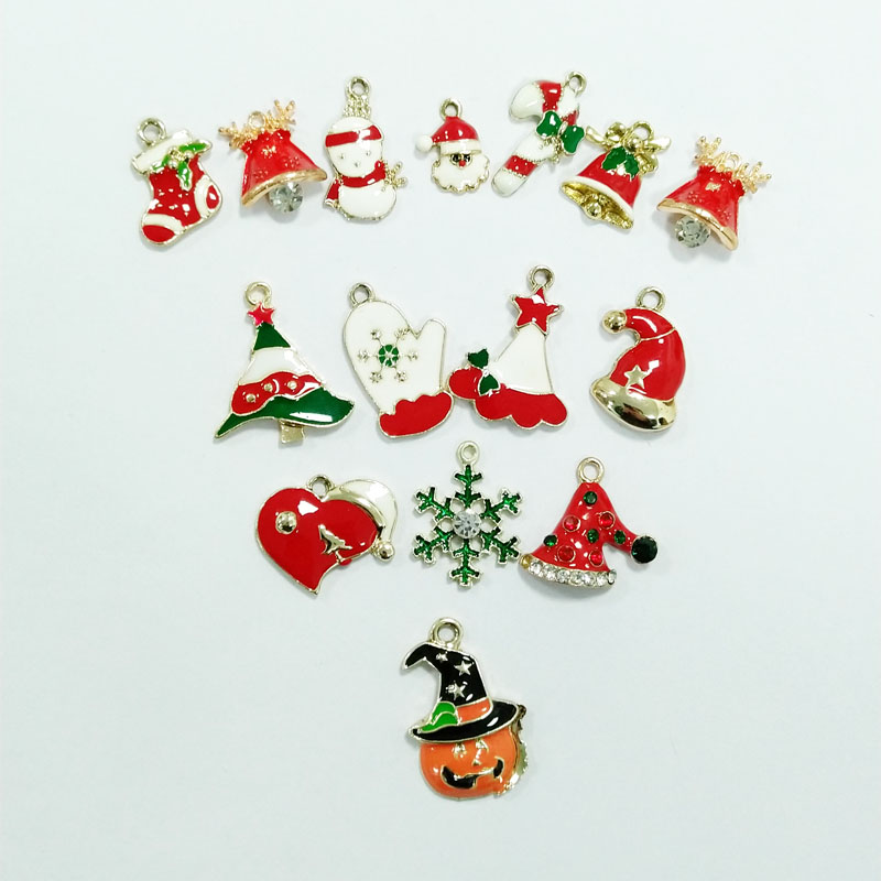 Custom Metal Christmas Snowman Pen With Tree Charms & Logo Oem