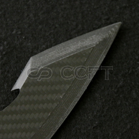 Couteau en fibre de carbone CNC de haute précision