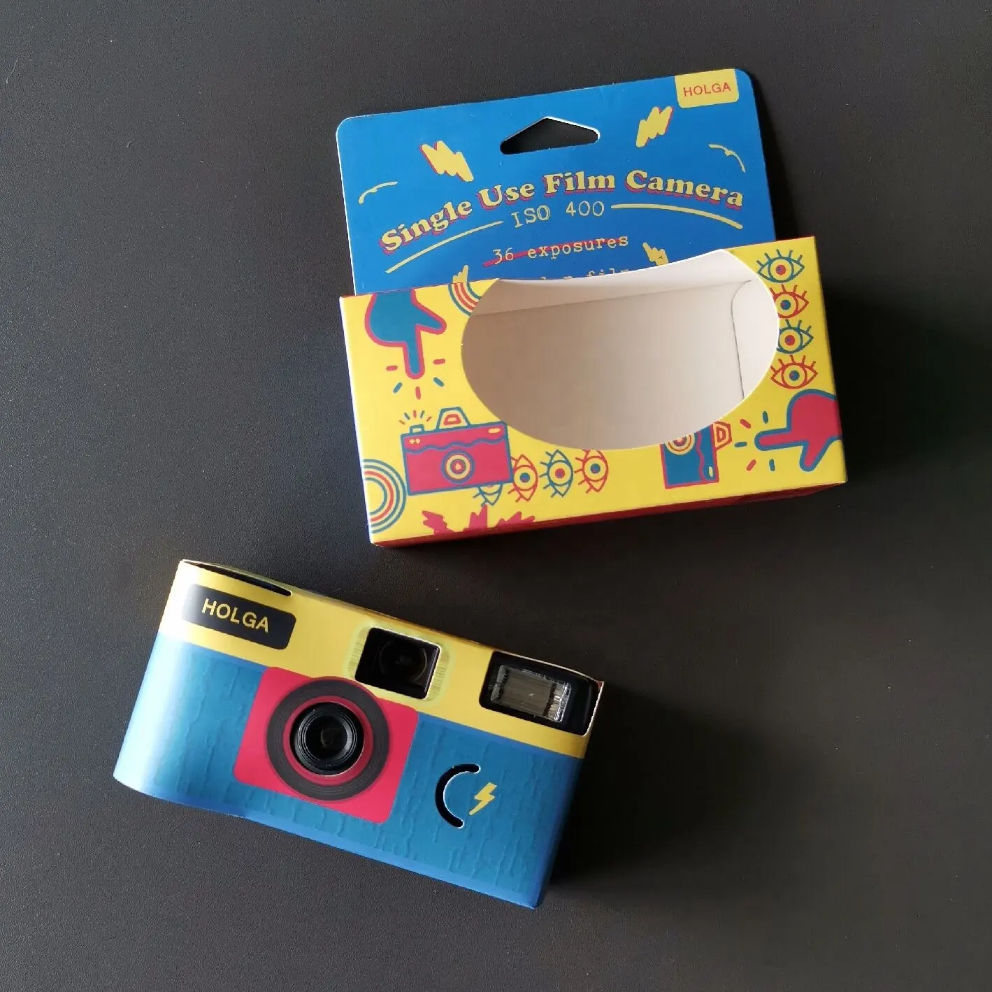 Cámara desechable de un solo uso con Flash cámara de película de 35MM diseño personalizado