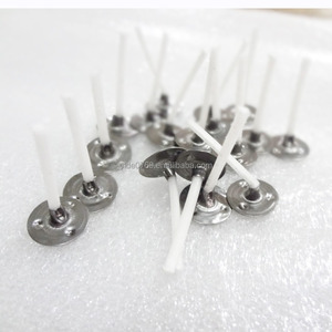 Stoppino e sostenitore di candele di cotone artigianale per accessori profumati di fragranza di cera di soia per creare le tue candele - Product Image 1