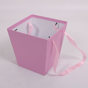 S158 biểu tượng tùy chỉnh cao cấp Hộp Quà Tặng Giấy cầm tay với dập nổi và Matt cán thiết kế hoa thanh lịch - Product Image 6