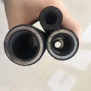 china supply 38mm protective high temperature spiral wrap flexible bulk synthetic hydraulic rubber pipe hose