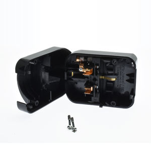 أقوى منتجات المبيعات قابس شوكو من ألمانيا وأوروبا لمقبس محول من المملكة المتحدة مع فيوز 13A قابس صندوق من 2 دبوس إلى 3 دبابيس من النوع G - Product Image 4