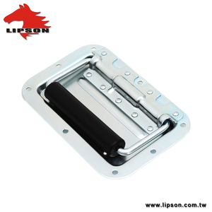 TSH-329 Poignée escamotable industrielle à ressort pour armoire métallique, coffre, boîte en bois encastrée - Product Image 3