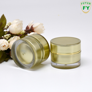 China proveedor de envases cosméticos 5G 10G 20G 30g de doble pared de plástico de lujo ps loción tarro de crema - Product Image 6