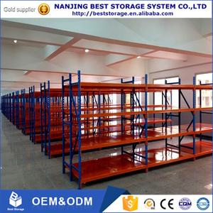 Nanjing penyimpanan terbaik menghemat ruang biaya ISO 9001 CE rak gantung baju baja Kualitas Bagus rak pakaian gudang penyimpanan pakaian - Product Image 3