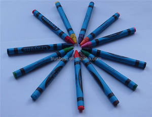 12 цветов карандаш для детей, корейские канцелярские принадлежности нетоксичный восковой мелок - Product Image 2