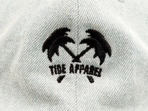 Bordado personalizado 6 Panel Azul Denim Gorras Sombreros de béisbol Logotipo personalizado Gorra Sombrero - Product Image 6